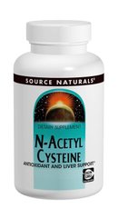 NAC (N-ацетил-L-цистеин), N-Acetyl-Cysteine, Source Naturals, 600 мг, 60 таблеток купить в Киеве и Украине