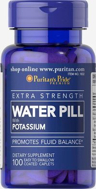 Водні таблетки Extra Strength ™, Extra Strength Water Pill ™, Puritan's Pride, 100 таблеток