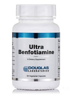 Бенфотиамин Douglas Laboratories (Ultra Benfotiamine) 60 Вегитарианских капсул купить в Киеве и Украине