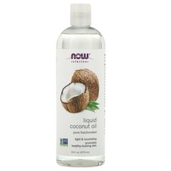 Кокосова олія Now Foods (Liquid Coconut Oil) 473 мл