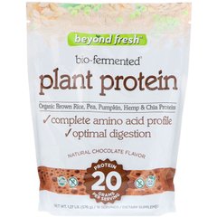 Рослинний протеїн, натуральний шоколадний смак, Beyond Fresh, 1,27 фунта (576 г)