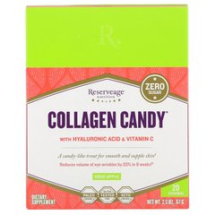 Коллаген ReserveAge Nutrition (Collagen Candy) со вкусом кислого яблока 20 пакетиков купить в Киеве и Украине