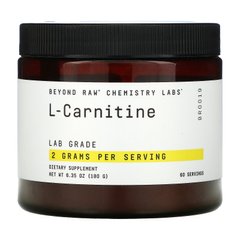 GNC, Beyond Raw, Chemistry Labs, L-карнітин, 180 г (6,35 унції)