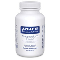 Магний Цитрат Pure Encapsulations (Magnesium Citrate) 150 мг 90 капсул купить в Киеве и Украине