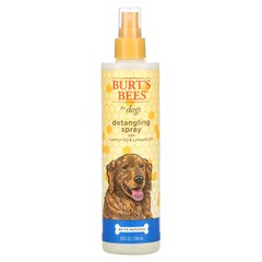 Burt's Bees, Спрей для розплутування волосся для собак з лимонною олією та лляною олією, 10 рідких унцій (296 мл)