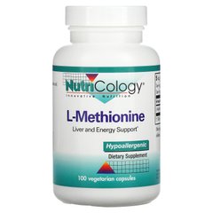 L-Метионин Nutricology (L-Methionine) 500 мг 100 капсул купить в Киеве и Украине