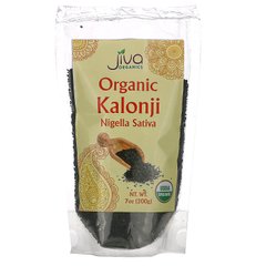 Jiva Organics, Органічний калонджі, чорнушка сатива, 7 унцій (200 г)