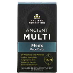 Axe / Ancient Nutrition, Ancient Multi, один раз на день для чоловіків, 30 капсул