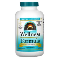 Рослинний захисний комплекс для імунітету, Wellness Formula Herbal Defense, Source Naturals, 180 таблеток
