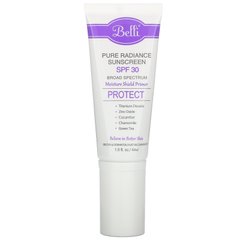 Belli Skincare, Солнцезащитный крем Pure Radiance, SPF 30, 1,5 жидких унции (44 мл) купить в Киеве и Украине