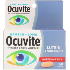 Харчова добавка Bausch & Lomb (Ocuvite) 60 таблеток
