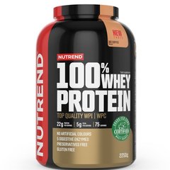 100% Сироватковий протеїн смак айс кава Nutrend (100% Whey Protein) 2,25 кг