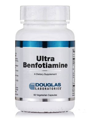 Бенфотіамін Douglas Laboratories (Ultra Benfotiamine) 60 Вегітаріанських капсул