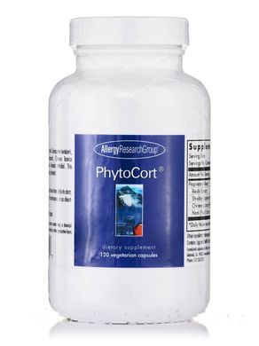 ФітоКорт, PhytoCort, Allergy Research Group, 120 вегетаріанських капсул
