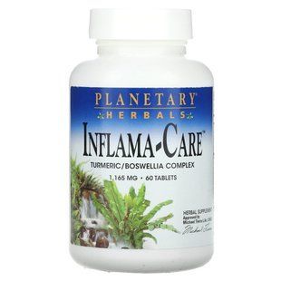 Допомога при болю і запаленні Planetary Herbals (Inflama-Care) 60 таблеток