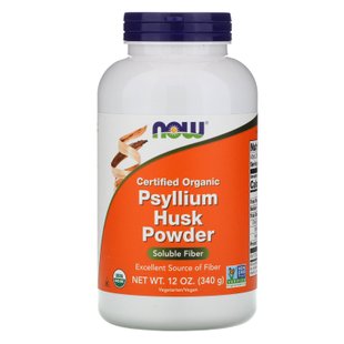 Подорожник Now Foods (Psyllium Husk Powder) 340 г купить в Киеве и Украине