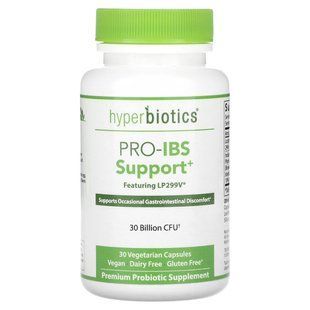 Hyperbiotics, підтримка СПК, 30 млрд КУО, 30 вегетаріанських капсул