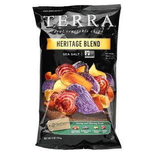 Terra, Real Vegetable Chips, Heritage Blend, Sea Salt, 5 oz (141 g) купить в Киеве и Украине