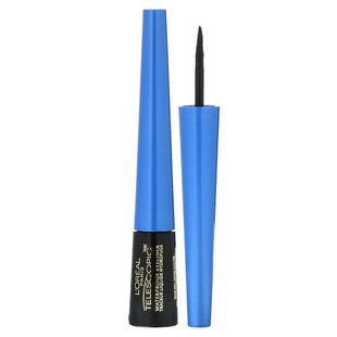 Liquid eyeliner for eyes Telescopic Control Tip, waterproof, black 800, LOreal, 2.45 ml.