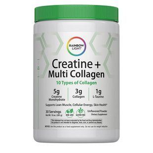Креатин з мультиколагеном Rainbow Light (Creatine + Multi Collagen) 30 порцій 285 г