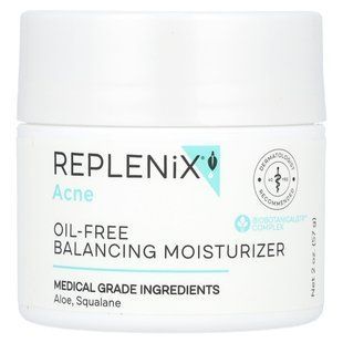Replenix, зволожувальний крем проти акне, без жиру, балансуючий, без ароматизаторів, 57 г (2 унції)
