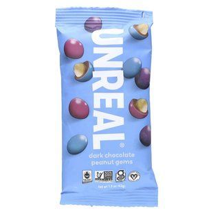 Unreal, Dark Chocolate Peanut Gems, 1.5 oz (43 g) купить в Киеве и Украине
