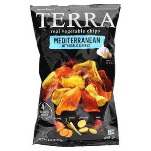 Terra, Real Vegetable Chips, Mediterranean With Garlic & Herbs, 6.8 oz (192 g) купить в Киеве и Украине