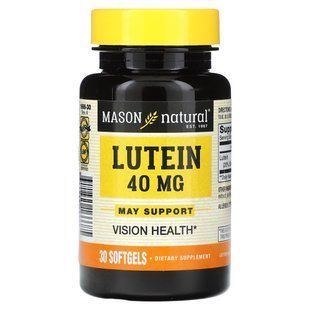 Лютеин Mason Natural (Lutein) 40 мг 30 капсул купить в Киеве и Украине