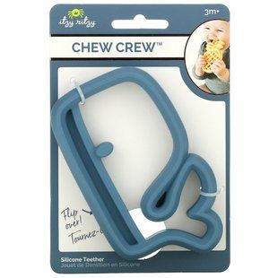 Itzy Ritzy, Chew Crew, силиконовый прорезыватель, от 3 месяцев, кит, 1 прорезыватель купить в Киеве и Украине