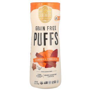 Puff without grains, pumpkin and cinnamon, 43 g (1.5 oz)