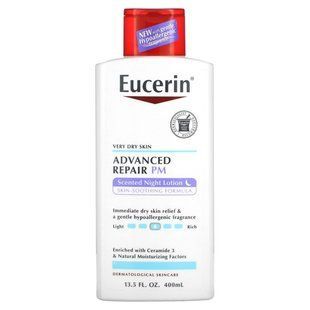 Eucerin, Advanced Repair Lotion, PM, Scented Night, 13.5 fl oz (400 ml) купить в Киеве и Украине