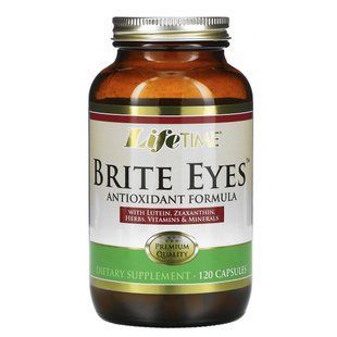 Antioxidant formula LifeTime Vitamins (Brite Eyes) 120 capsules.