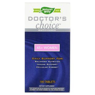 Мультивитамины для женщин 45+ Enzymatic Therapy (Multivitamins) 180 таблеток купить в Киеве и Украине