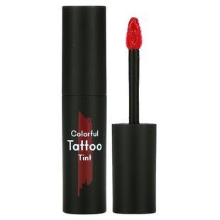 Etude, Colorful Tattoo Shade, Cherry on Top, 3.5 g