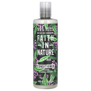 Faith in Nature, Conditioner, Normal/Oily Hair, Tea Tree, 13.5 fl oz (400 ml)