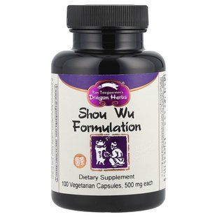 Горец многоцветковый Dragon Herbs (Shou Wu Formulation) 500 мг 100 капсул купить в Киеве и Украине