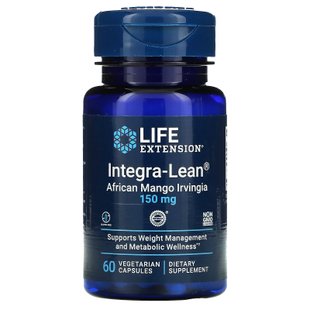 Африканское манго, Integra-Lean Irvingia Gabonensis African Mango, Life Extension, 150 мг, 60 капсул купить в Киеве и Украине