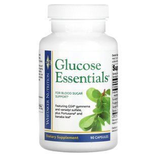 Основи глюкози, Glucose Essentials, Dr. Whitaker, 90 капсул