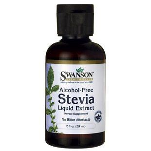 Жидкая стевия (безалкогольная), Liquid Stevia (Alcohol Free), Swanson, 59 мл купить в Киеве и Украине