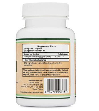 Wood Fisetin Memory and Cognitive Support Double (60 capsules)