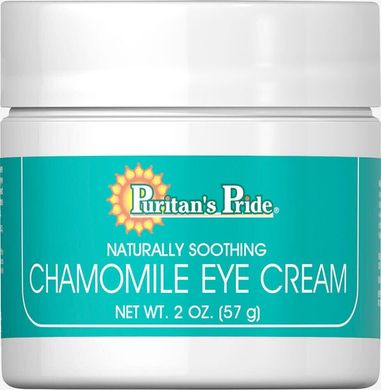 Заспокійливий крем для очей Ромашка, Chamomile Soothing Eye Cream, Puritan's Pride, 59 мл