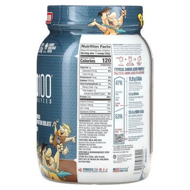 Dymatize, ISO100, 100 %-вий ізолят сироваткового протеїну, гідролізований какао, 650 г (1,43 фунта)
