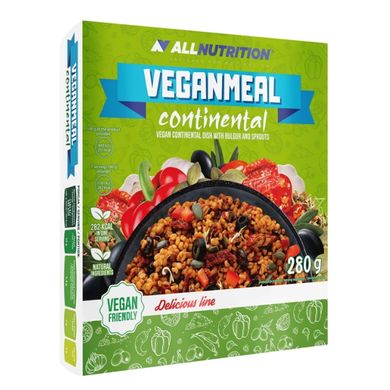 Веганское блюдо быстрого приготовления Allnutrition (VeganMeal Continental) 280 г купить в Киеве и Украине
