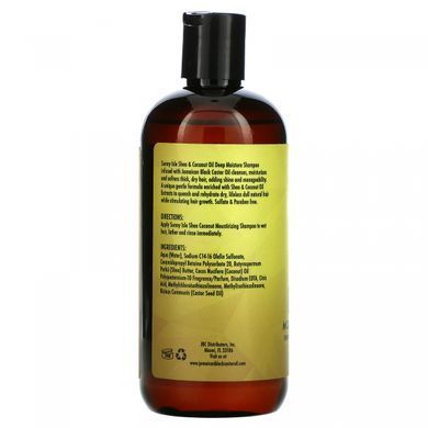Sunny Isle, Moisturizing Shampoo with Shea Coconut and Jamaican Black Castor Oil, 12 fl oz