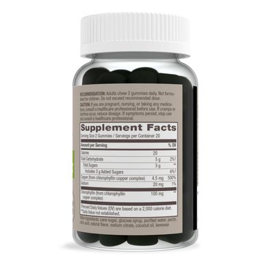 Chlorophyll Gummy - 40 ct Nature's Way