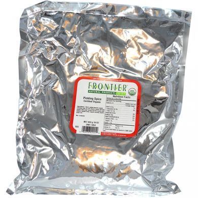 Органічні прянощі для засолу, Frontier Natural Products, 16 унцій (453 г)