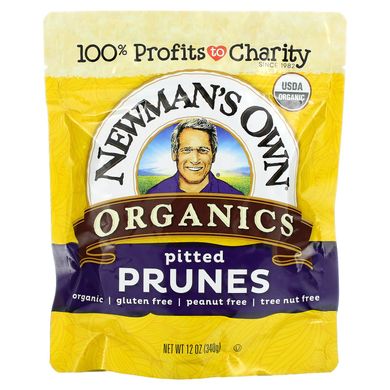 Newman's Own Organics, Organics, чернослив без косточек, 12 унций (340 г) купить в Киеве и Украине