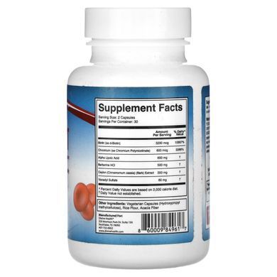 Divine Health, Дон Колберт, доктор медичних наук Carb Assist, 60 капсул