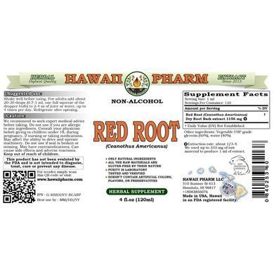 Hawaii Pharm Red Root Alcohol-Free 60 ml