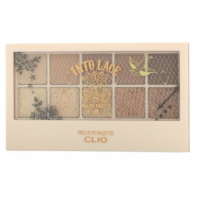 Clio, Pro Eye Palette, 08 Into Lace, 1 palette
